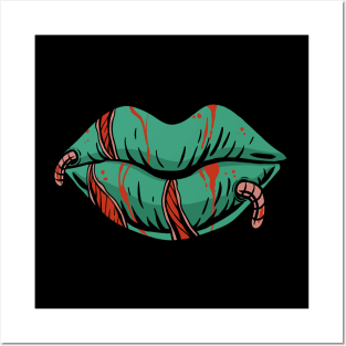 Zombie Mouth Posters and Art